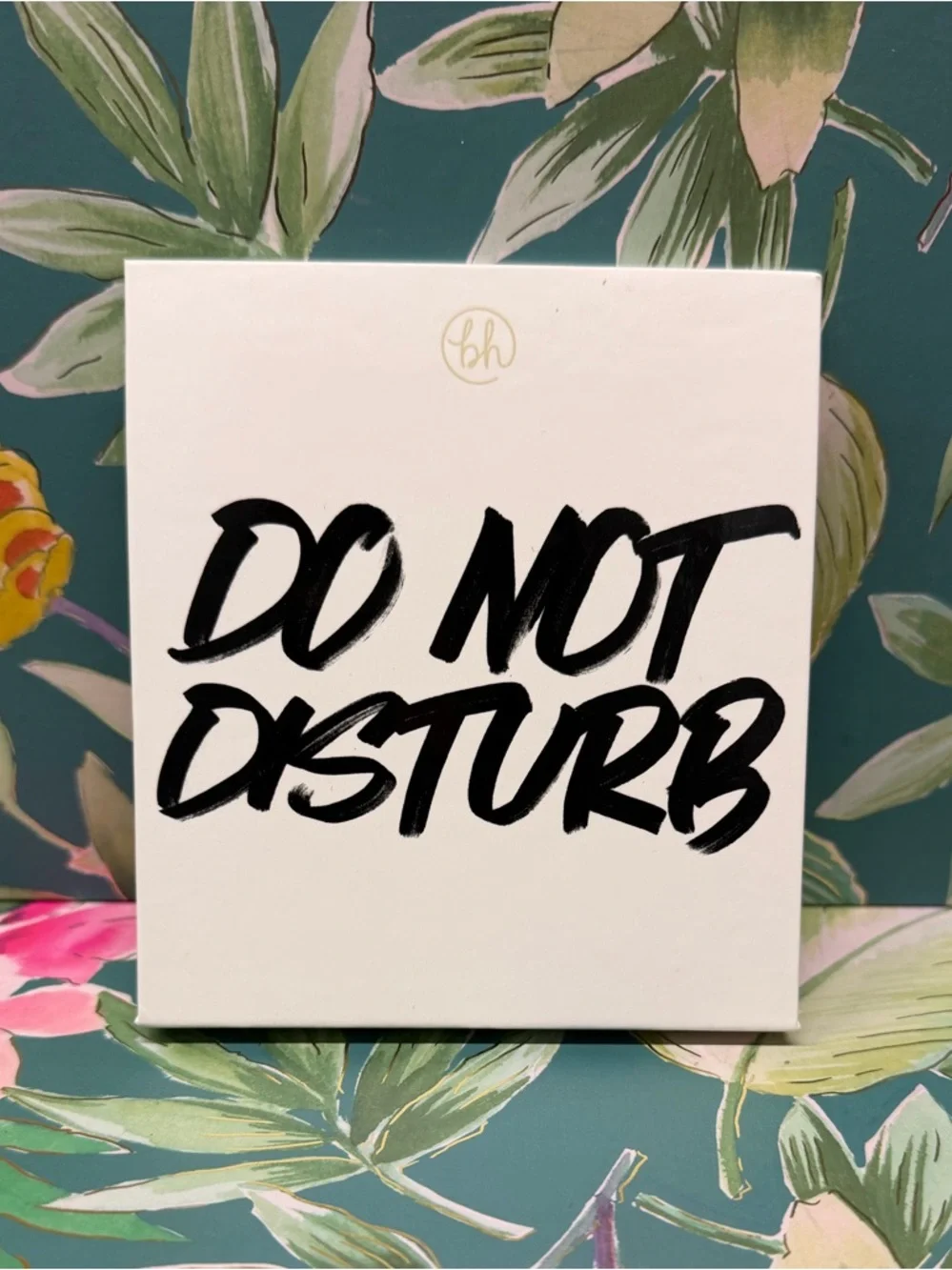 BH Cosmetics DO NOT DISTURB Eyeshadow Palette Casestill sealed in plastic nwt